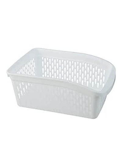 Buy Plastic Refrigerator Drawer With Pull Grip White in Egypt