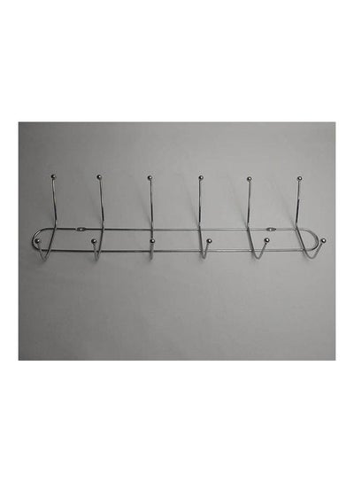 Buy Clothes Hanger And Towels 6 Stainless Steel Buckle Silver in Egypt
