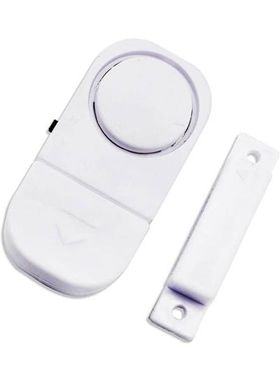 اشتري Entry Intruder Safety Alarm. Built-In Magnetic Sensor White في مصر