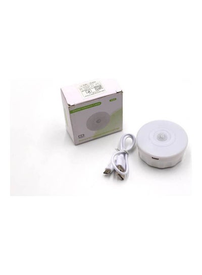 Buy LED USB Rechargeable Cordless  Motion Sensor Night Light White in Egypt