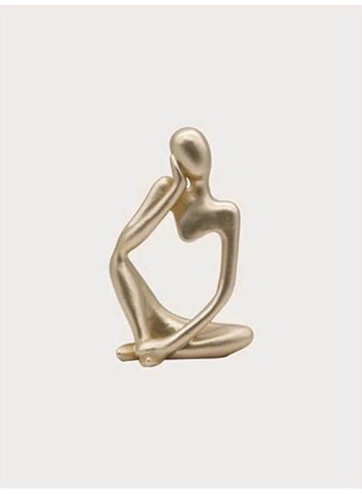 اشتري Home Accessories Figurine Statue Ornament Home Decoration Gold في مصر