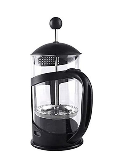 Buy Coffee Plunger - Coffee Maker Stainless Steel French Press With Filter Black 350ml in Egypt