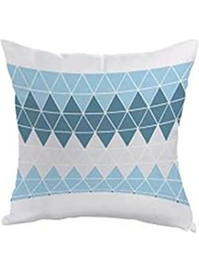 اشتري Printed Cushion Cover مخمل Multicolour 40x40سم في مصر