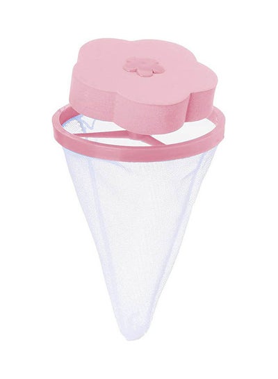 Buy Plastic Flower Shape Lint Catcher For Washing Machines Pink in Egypt