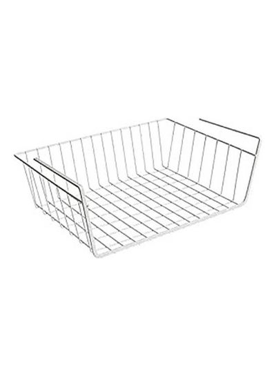 Buy Under Shelf Basket White 30cm in Egypt