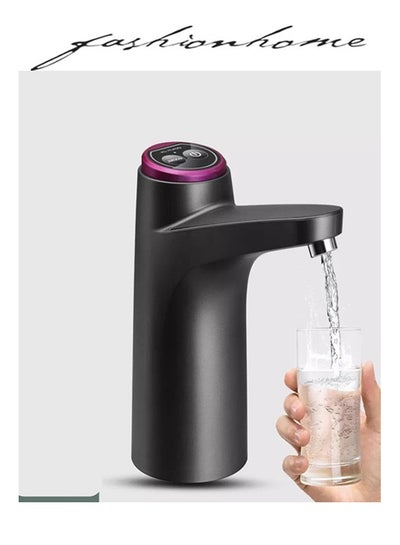 Buy Wireless Battery Automatic Electric Drinking Water Pump Dispenser Black 15x13.5cm in UAE