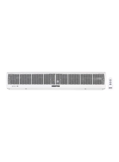 Buy Commercial Indoor Air Curtain Two Speed Setting With Remote Control | Low Noise |  Spray Coating | Rust Proof | Low Maintenance 120.0 W GCT1213CFM White in UAE