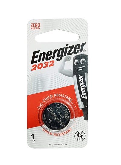 Buy 2032 Lithium Coin Battery Silver in UAE