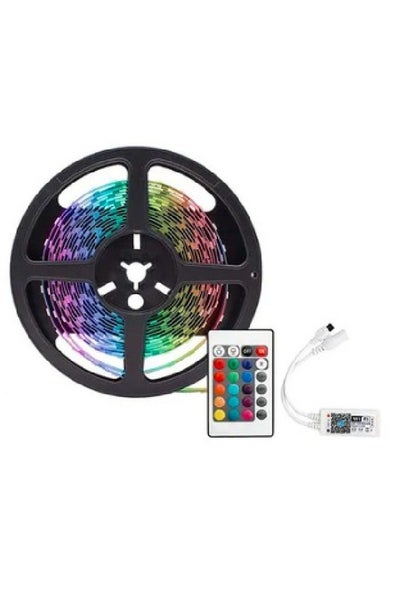 اشتري Wireless Smart App Control RGB Light Strip Kit Multicolour 5meter في السعودية