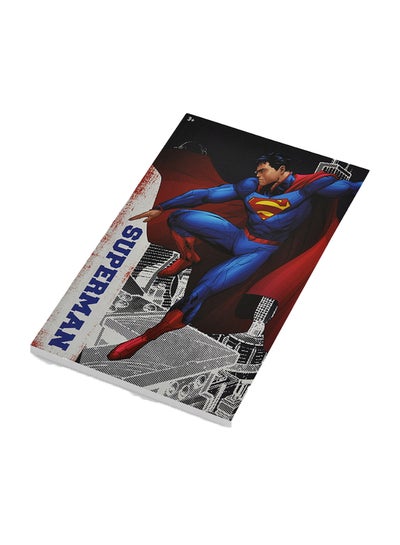 Buy Superman Notebook A4 ENG Blue/Red in UAE