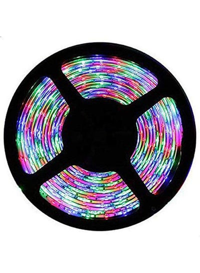 اشتري 300 Smd Led Strip Rgb With Remote And Power Supply Multicolour 5meter في مصر