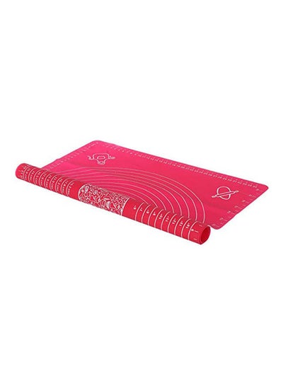 اشتري Silicone Dough Mat 40X50 Cm Red 40X50cm في مصر