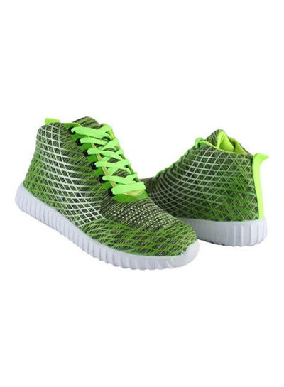 Buy Lace-Up Casual Boot Green in Egypt
