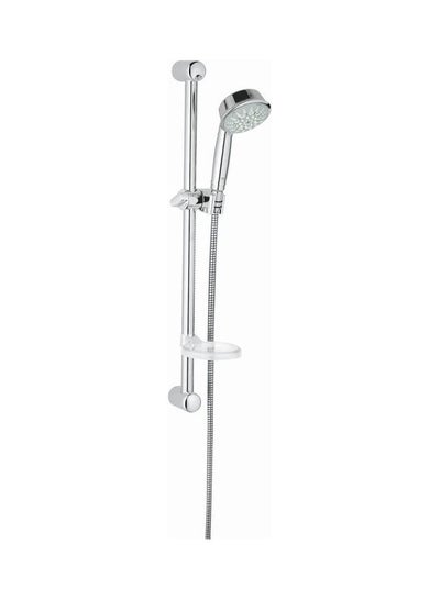 Buy Relexa Rustic 100 Shower Rail Set 5 Sprays 27141 Silver in Egypt