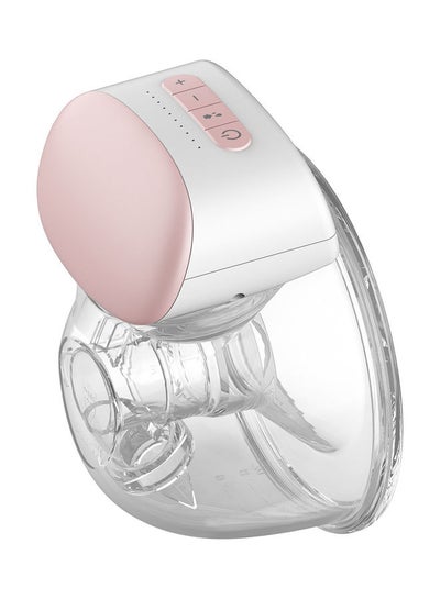 Buy Wearable Hands Free Electric Single Portable Breast Cup, 240ml With 3 Modes 10 Suction Levels in Saudi Arabia