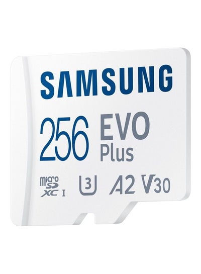 Buy EVO Plus Micro SD Memory Card with Adapter 256 GB in UAE