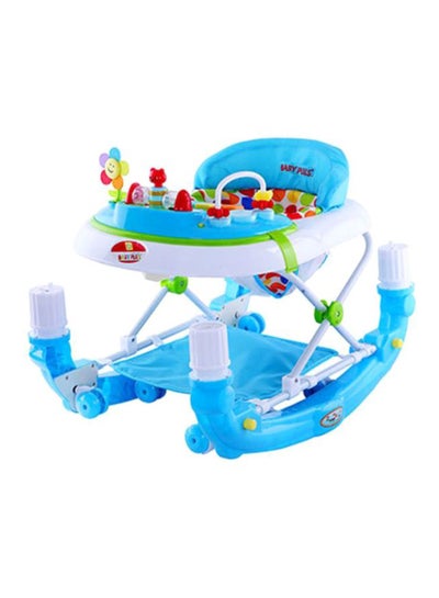 Buy 3 In1 Twist Round Walker For Babies Cycle With Adjustable Height And Musical Toy Bar in UAE