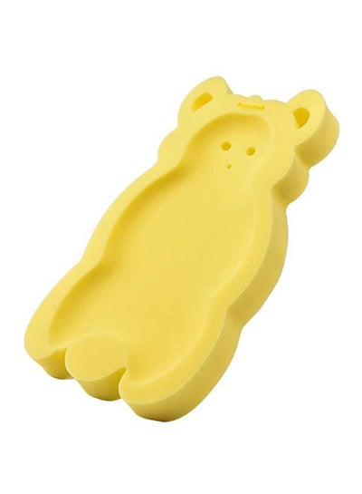 اشتري Bear Shaped Anti Slip Baby Comfortable Cushioned Sponge Safety Bath Mat في الامارات