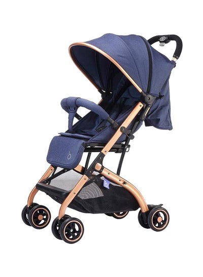 Buy Comfortable Folding Travel Baby Stroller With Adjustable Canopy And Foot Rest in Saudi Arabia