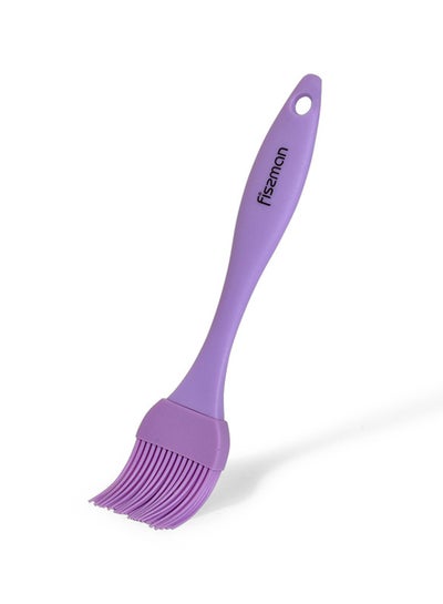 Buy Silicone Marinating Kitchen Brush Purple 20cm in UAE