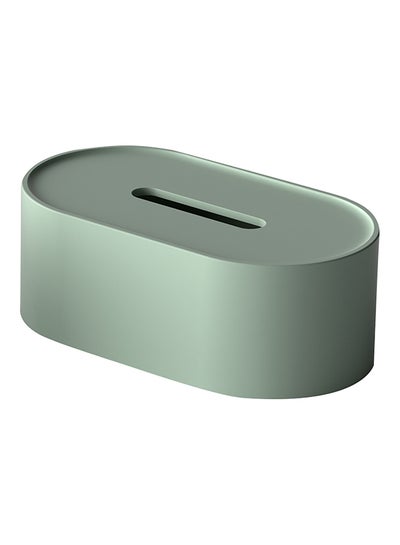 Buy Portable Tissue Box Mint Green 22.5 x 12.5 x 8cm in Saudi Arabia