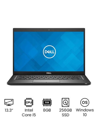 Buy Latitude 7390 Convertible 2-In-1 Laptop With 13.3-Inch Full HD Display, Core i5 Processor/8GB RAM/256GB SSD/Intel UHD Graphics/Windows 10 Black in UAE