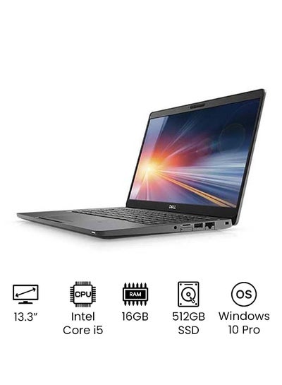 Buy Latitude 5300 Laptop With 13.3-Inch Full HD Display, Core i5 8365U Processor/16GB RAM/512GB SSD/Intel UHD Graphics/Windows 10 Pro/International Version English/Arabic Black in Egypt