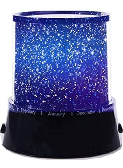 Buy Star Sky Cosmos Projector Led Starry Night Light Lamp Black 10.9cm in Egypt