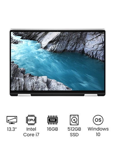 Buy XPS 7390 Convertible 2-In-1 laptop With 13.3-Inch Display, Core i7 Processor/16GB RAM/512GB SSD/Intel UHD Graphics/Windows 10 International Version Silver in UAE