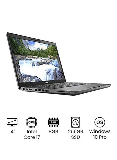 Buy Latitude 5400 Laptop With 14-Inch Full HD Display, Core i7 Processer/8GB RAM/256GB SSD/Intel UHD Graphics/Windows 10 Pro/International Version Black in UAE