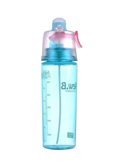 اشتري Spray Water Bottle For Sports And School Blue 600ml في مصر