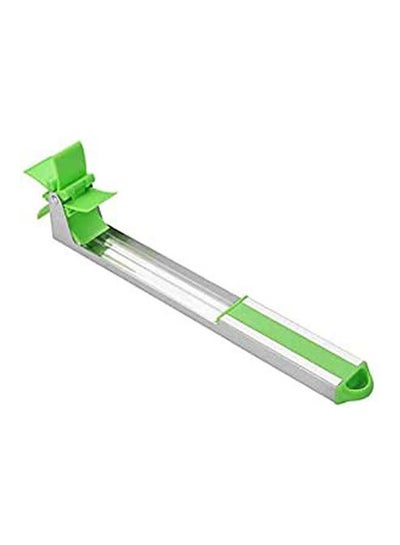 Buy Watermelon Cubes Slicer Stainless Steel Cutter Green 25cm in Egypt