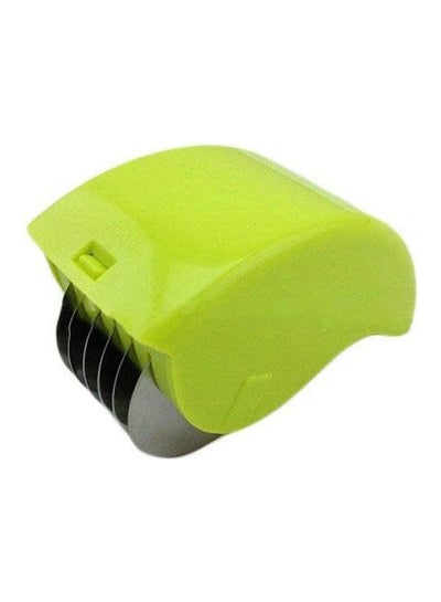 اشتري Round Vegetables Slicer Green ‎13.8 x 8.2 x 6cm في مصر