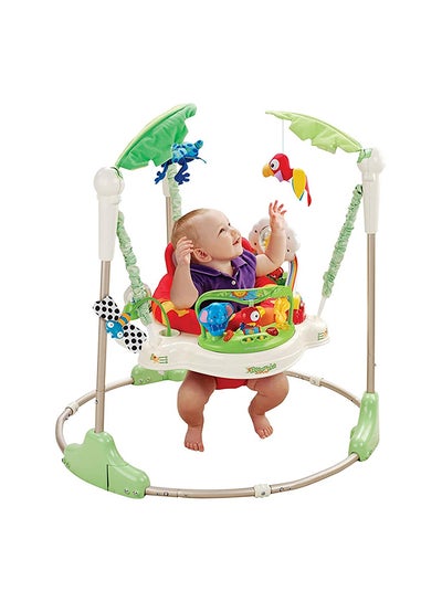 Buy Baby Adjustable Jumperoo Activity Seat With Multifunction Musical Toys in Saudi Arabia