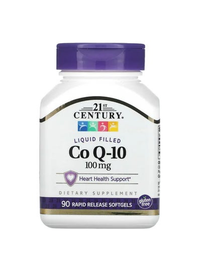 Buy Liquid Filled Co Q-10 Dietary Supplement - 90 Softgels in UAE