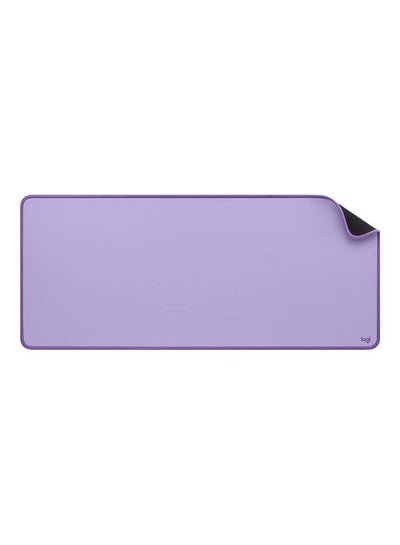 Buy Logitech Desk Mat Studio Series, Multifunctional Large Desk Pad, Extended Mouse Mat, Office Desk Protector with Anti slip Base, Spill resistant Durable Design, Lavender, 956-000054, Medium- Purple in UAE
