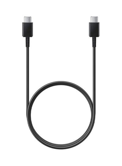 Buy USB-C to USB-C Cable 3A 1.8m Black in Egypt
