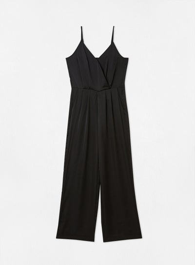 اشتري Pleated Jumpsuit Black في السعودية