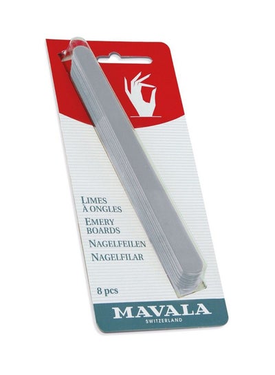 Buy 8-Piece Emery Board Nail Filer in UAE