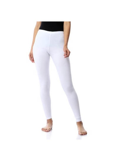 Buy Full Slim Pants For Women White in Egypt