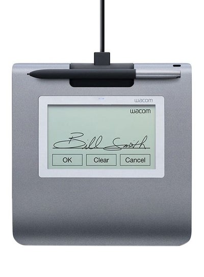 Buy STU-430 4.5-Inch Monochrome LCD Signature Pad With A Battery-Free Stylus Grey in UAE