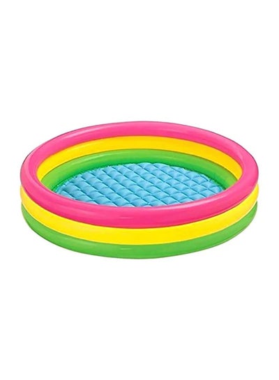 Buy Lightweight Sunset Glow Inflatable Water Pool With Skin-friendly Materials 96x25cm in Saudi Arabia