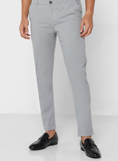 اشتري Men Chino Trouser Grey في الامارات