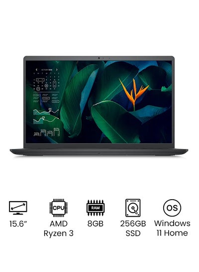 Buy Vostro 3515 Laptop With 15.6-Inch Display, AMD Ryzen 3-3250U Processor / 8GB RAM / 256GB SSD / AMD Radeon Graphics / Win 11 Home / English/Arabic Grey in Egypt