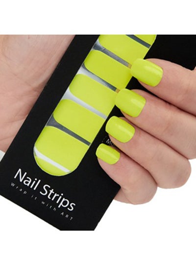 اشتري Nail Strips  No.1012 Yellow في مصر