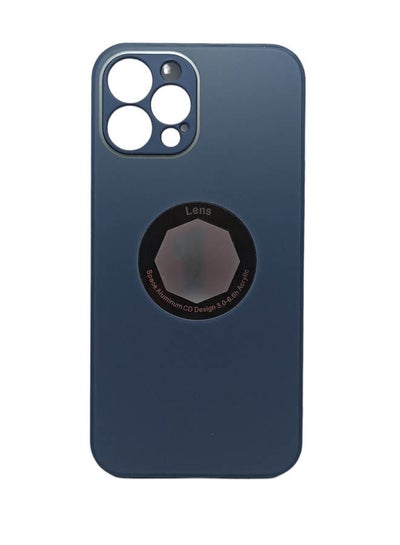 Buy Back Cover For Iphone 12 Pro Max Navy Blue in Egypt