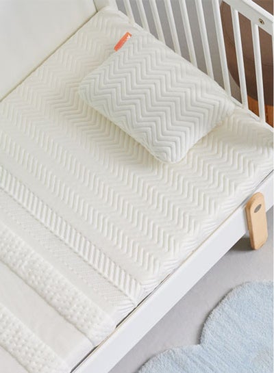 Buy Baby Pillow Cotton White 30x40cm in UAE