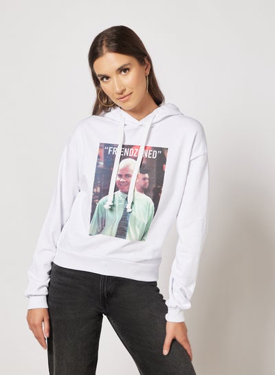 Buy FRIENDS Graphic Hoodie White in Egypt