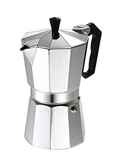 Buy 9 Cup Aluminum Espresso Percolator Coffee Stovetop Maker Silver in Egypt