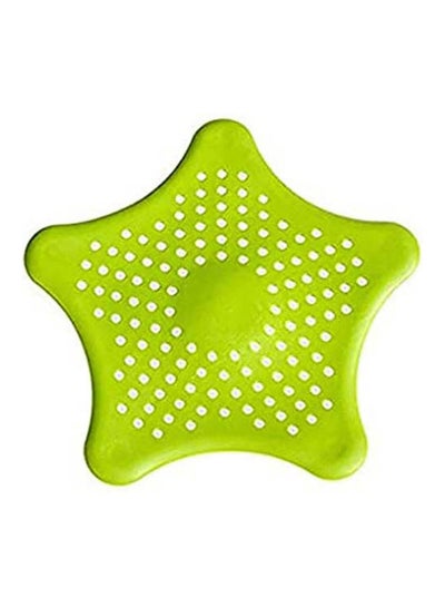 Buy Kitchen Tub Drain Protector Star Shape Soft Silicone Household Sink Strainer Hair Catcher Shower Drain Green 22.8 x 14.8 x 8.8cm in Saudi Arabia